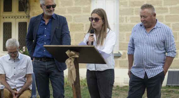 bapteme du rosier antoine de caunes